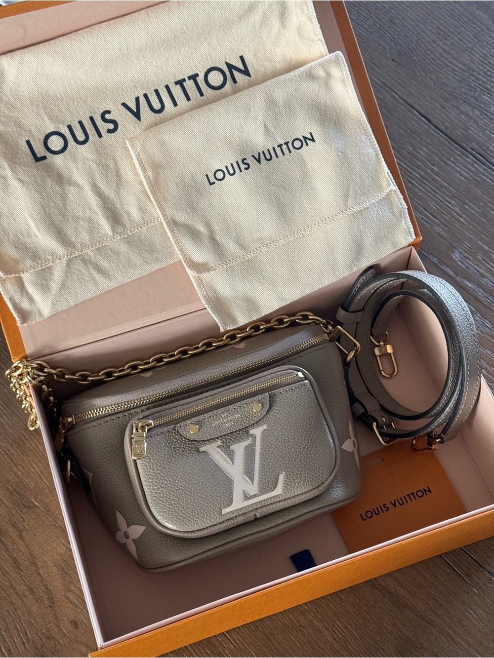 Louis Vuitton Two Tone mini bumbag